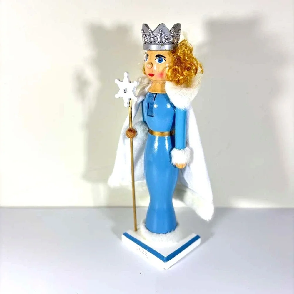 Ice Princess Snow Queen Nutcracker Target 2022 Wonderland Blue Gown Snowflake